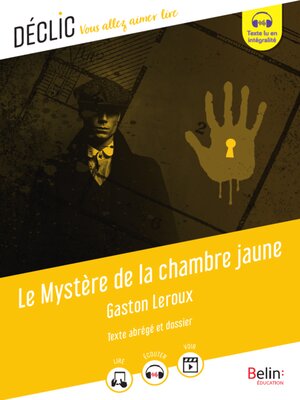 cover image of Le Mystère de la chambre jaune